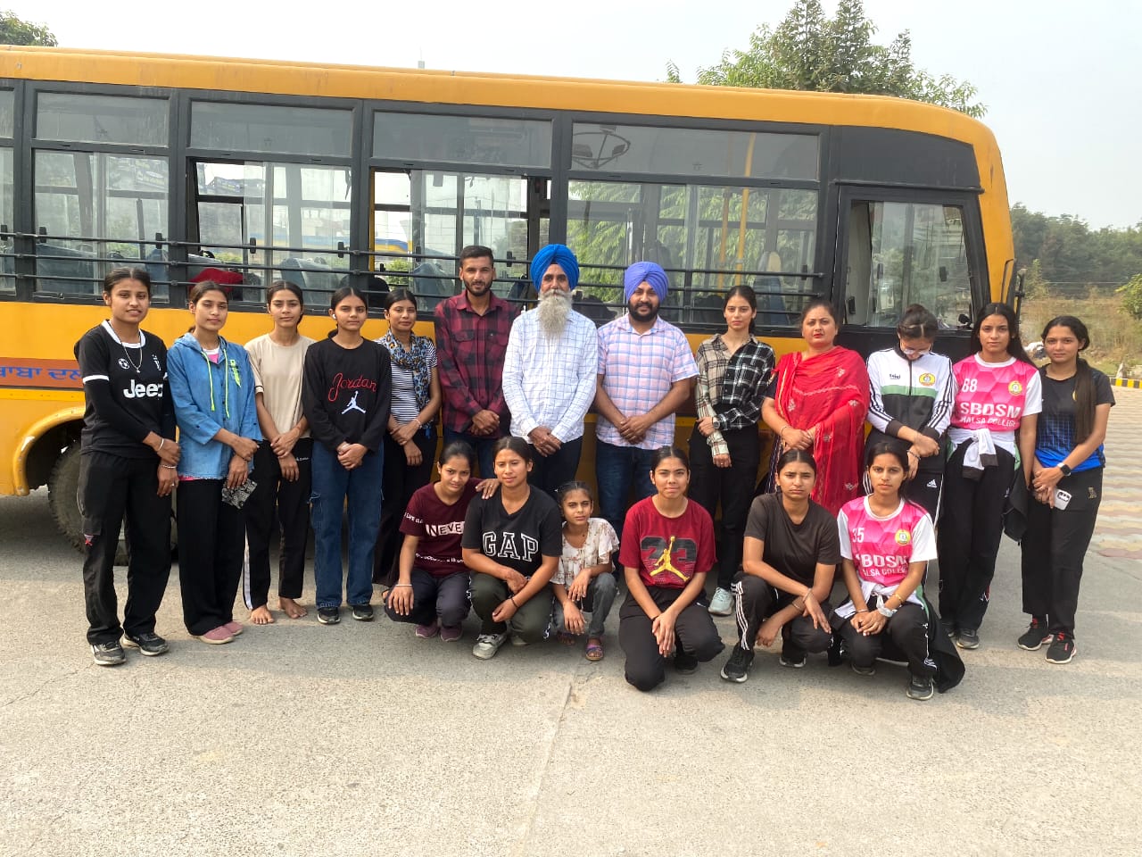 Khalsa College Dumeli Girls Kho-Kho Team Achieved Success.